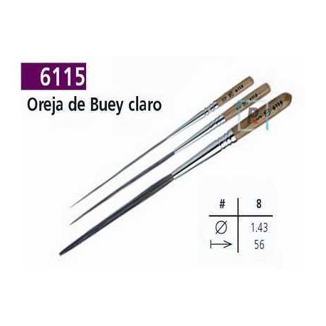 Filleting Light Ear Ox Brush nº 8