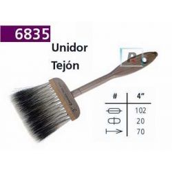 Pincel para Imtar y Estarcir 6835 4´´