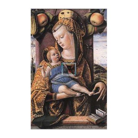 Reproduccion "Virgen con Capa Dorada"