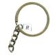 Anilla para Llavero Zamak Bronce (Pack 6uds)