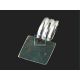 Base Colgante Cuadrado 7,8x7,8mm Plata de Ley