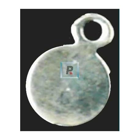 Pendant base, 8mm.