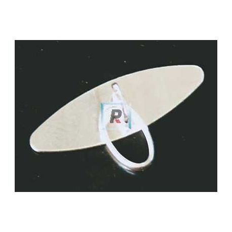 Pendant base for stone 19mm.