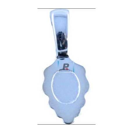 Colgante de plata 25x10mm