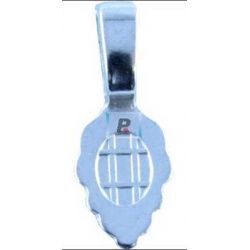 Colgante color plata grande (Pack 25uds)