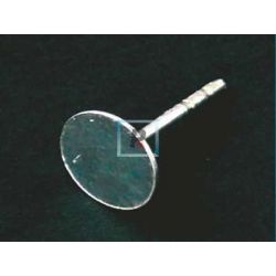 Base plata pendiente mini 7mm y presión (Pack 24uds)