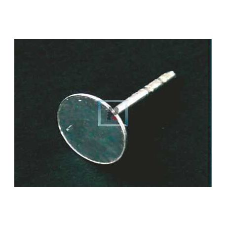 Base plata pendiente mini 7mm y presión (Pack 24uds)