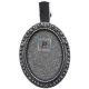 Horquilla Zamak Oval de 35x25mm (Pack 2uds)