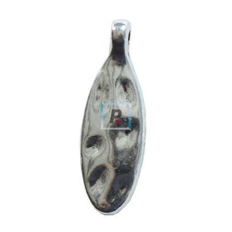Base Colgante Zamak Hoja de 28x8mm (Pack 25uds)