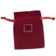 Bolsa Terciopelo Pequeña Roja (Pack 20uds)