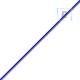Round Rubber Thread 1,1mm. Blue