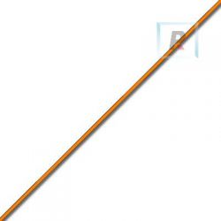 Cordón Vinilo 1.1x100m Naranja