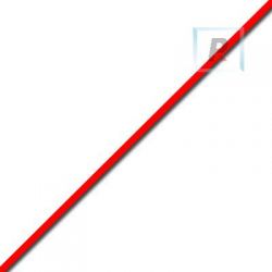 Cordón Vinilo 2x100m Rojo