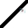 Flat Rubber Thread 10x2 mm. Black