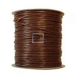Rollo Cordón Encerado Marrón 1.5x92m