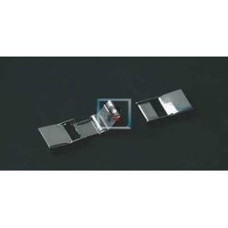 Steel terminal 10x1.5mm Matt