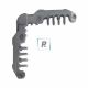 Escuadra de Intercalario 6mm (Pack 100uds)