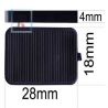 Calzo para Vidrio 4mm (Pack 500uds)