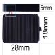 Calzo para Vidrio 5mm (Pack 500uds)
