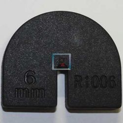 Goma para Pinza de Vidrio Modelo 10 para 6mm