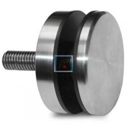 Soporte Boton 50x10mm para Vidrio 8-16mm