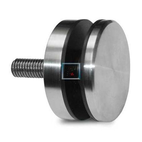 Soporte Boton 50x10mm para Vidrio 8-16mm