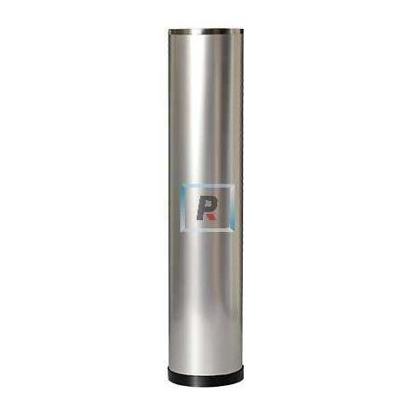 Pata de Mesa en Plata Brillo de Ø80mm y altura 750mm