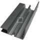 Perfil Vidrio Fijo Aluminio Anodizado 2,5m A40/60/80