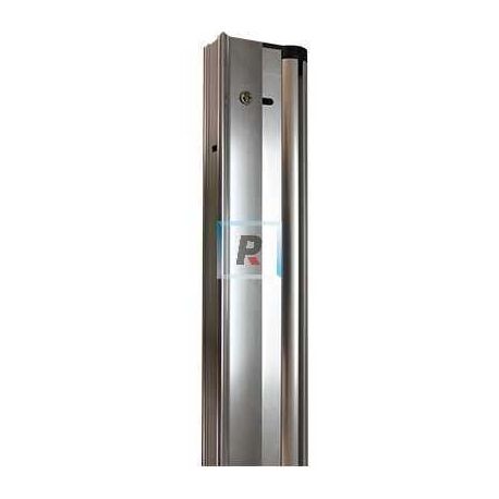 Kit Mampara Abatible de 180cm Plata Brillo