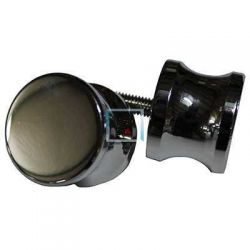 Juego Pomo Tec Ø30mm Cromo Brillo