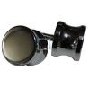 Juego Pomo Tec Ø30mm Cromo Brillo