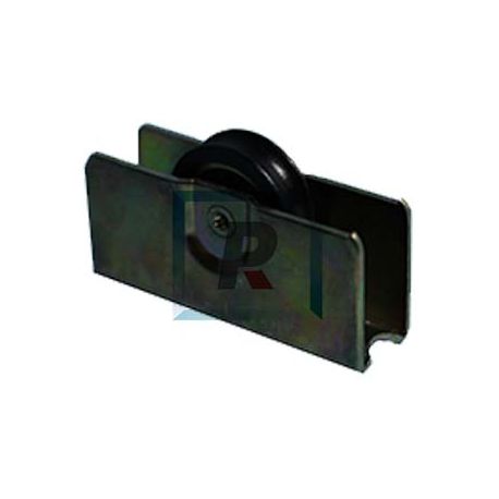 Rueda corredera serie 600/2000 chapa 