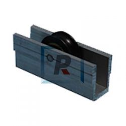 Rueda corredera serie metalica KL CW 62
