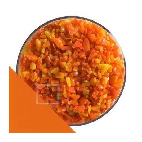 Fritas Opalescente Naranja 0125 Grueso (454g)