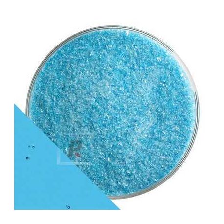 Fritas Transparente Azul Turquesa 1116 Fino (454g)