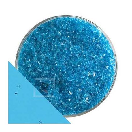 Fritas Transparente Azul Turquesa 1116 Medio (454g)