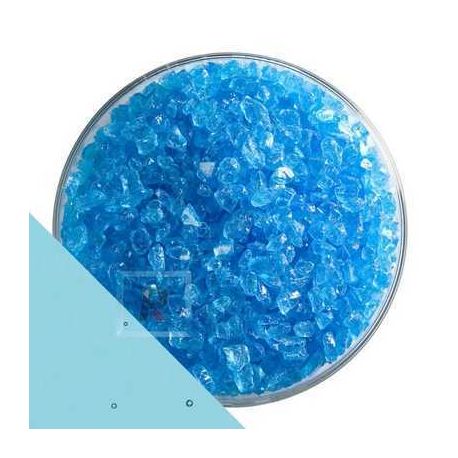 Fritas Transparente Azul Turquesa 1416 Grueso (454g)