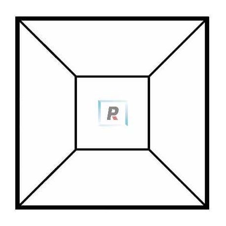 Square Bevel 31,75 x 31,75mm