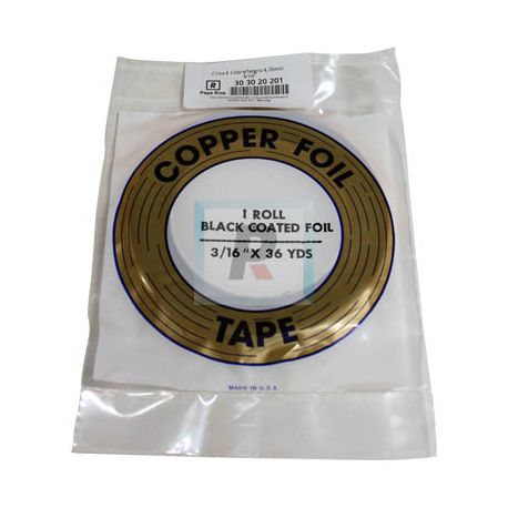 Cinta E Cobre/Negro 4,76mm 3/16"