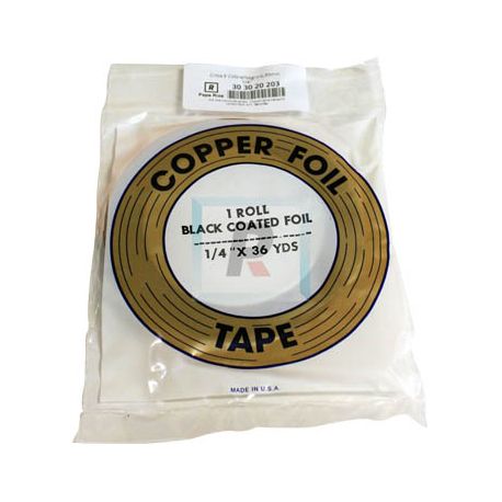 C.Foil E Copper/Black 6.35mm