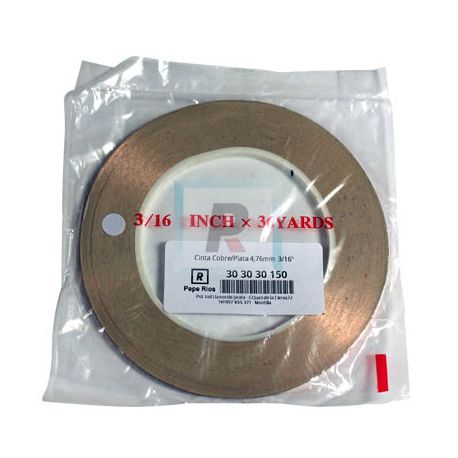 Cinta Cobre/Plata 4,76mm 3/16"