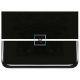 Bullseye Opalescente Negro 0100 89x51cm