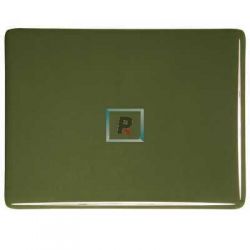Bullseye Opalescente Verde Musgo 0241 89x51cm