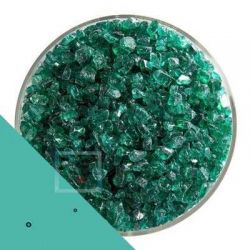 Fritas Transparente Verde Esmeralda 1417 Grueso (454g)