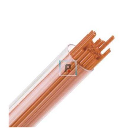 0125 Orange Opalescent Stringer 2mm