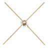 Araña de Laton 4 Brazos de 254mm (10mm Interior)