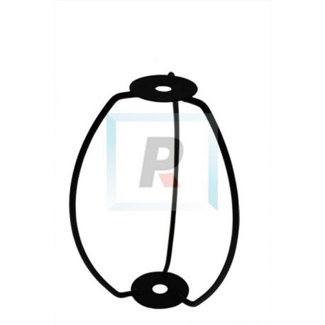 Lira hierro Negro M10 de 150mm