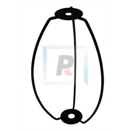Lira hierro Negro M10 de 200mm