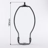 Bronze Harp 6" Brass 15.24cm