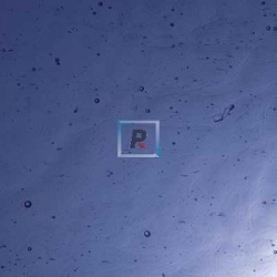 3-4 Light Cobalt Blue Cathedral Antic